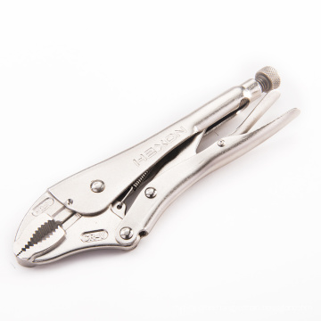 Vice grip plier wrench CRV 3 nails oval jaws locking pliers